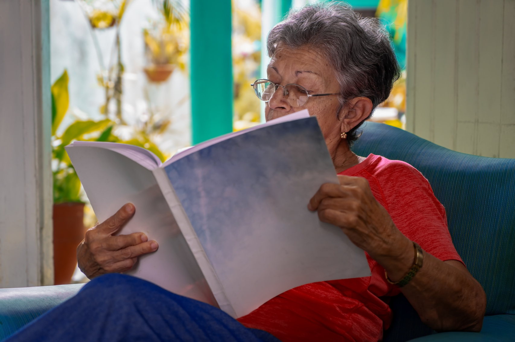 Older adult and reading